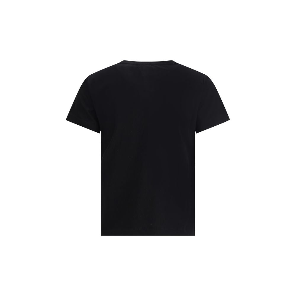 Black Cotton T-Shirt