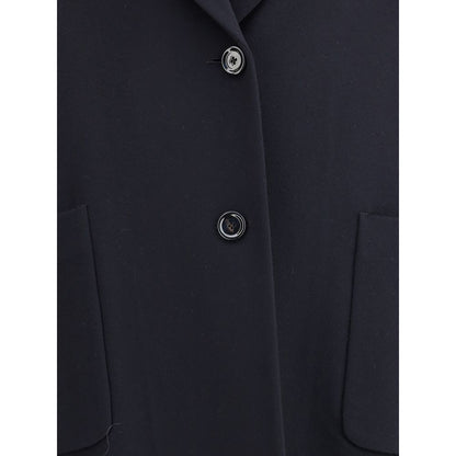 Black Cashmere Coat