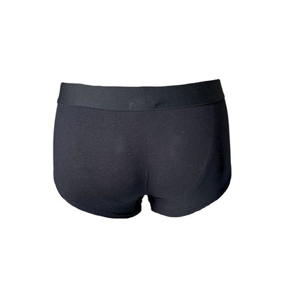 Black Cotton Men Boxer Underwear