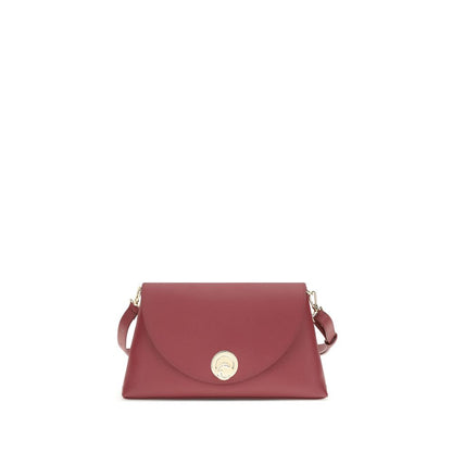 Red Calf Leather Bos Taurus Shoulder Bag