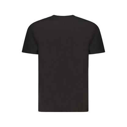 "Black Cotton Men's T-Shirt"