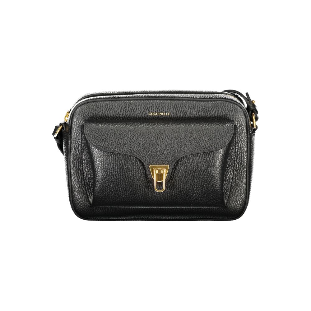 Black Leather Women Handbag