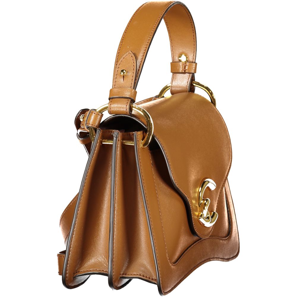Brown Leather Women Handbag