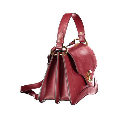 Purple Leather Women Handbag