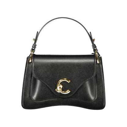 Black Leather Women Handbag