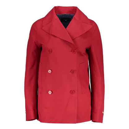Red Cotton Jackets & Coat