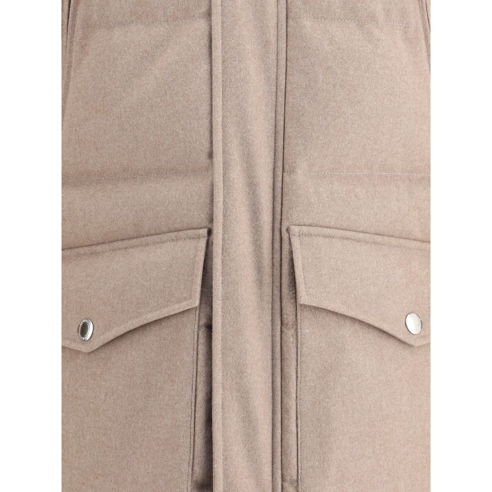 Beige Cashmere Coat