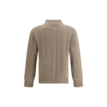 Beige Wool Sweatshirt