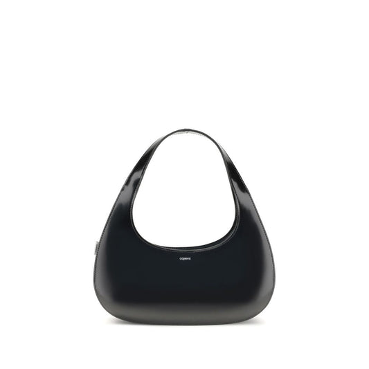 Black Leather Shoulder Bag