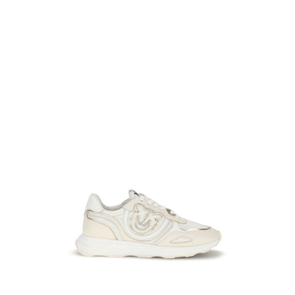 White Cotton Athletic Sneakers