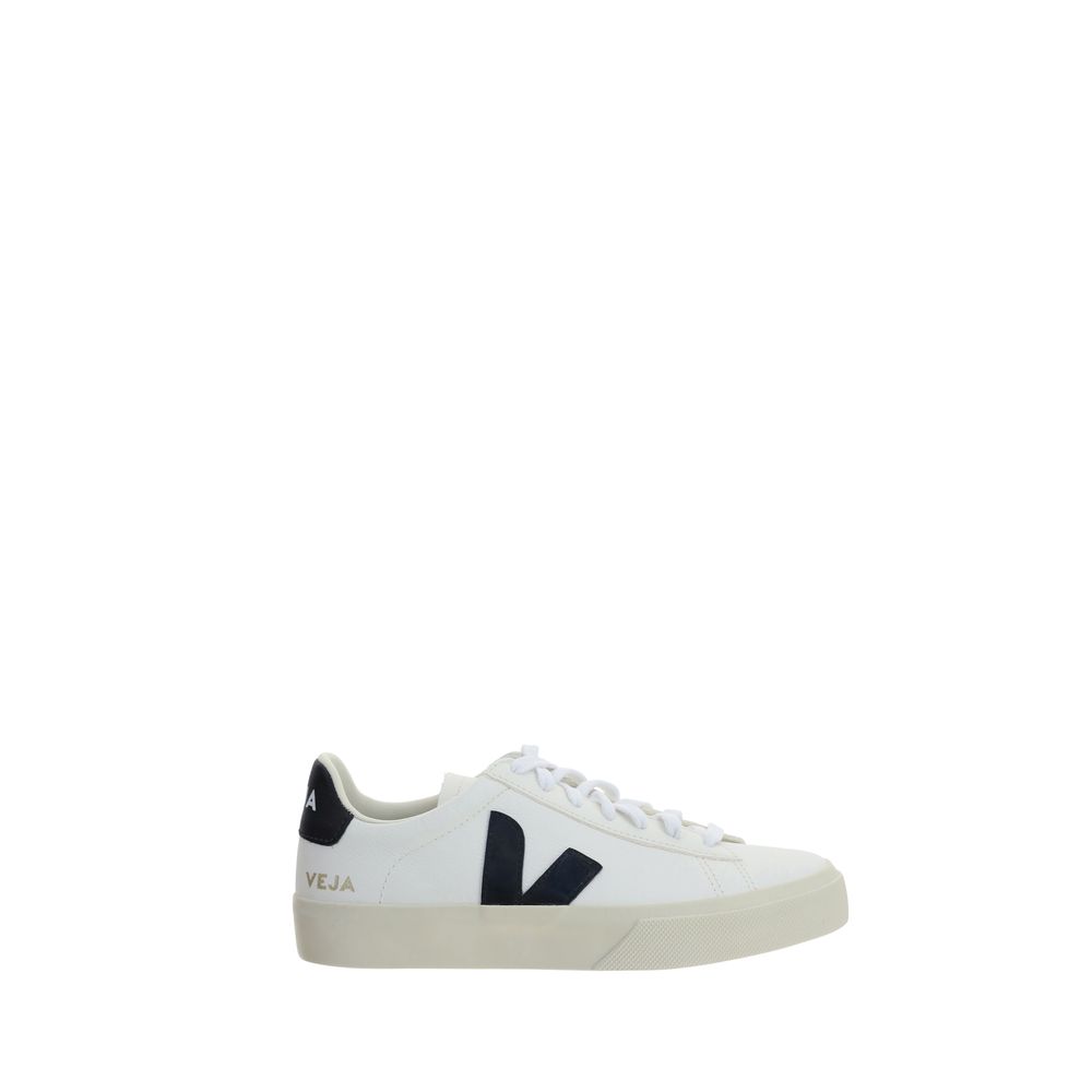 White Calf Leather Bos Taurus Low Top Sneakers