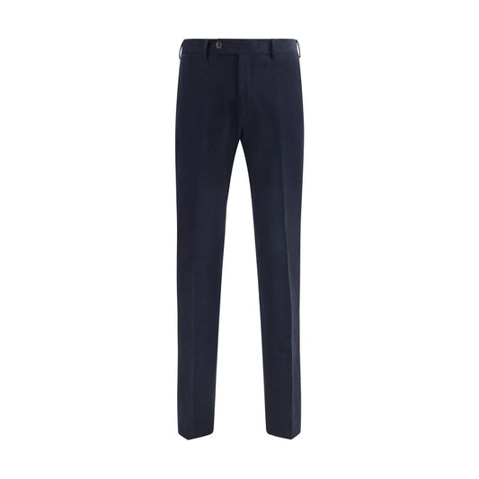 Blue Cotton Chino Pants