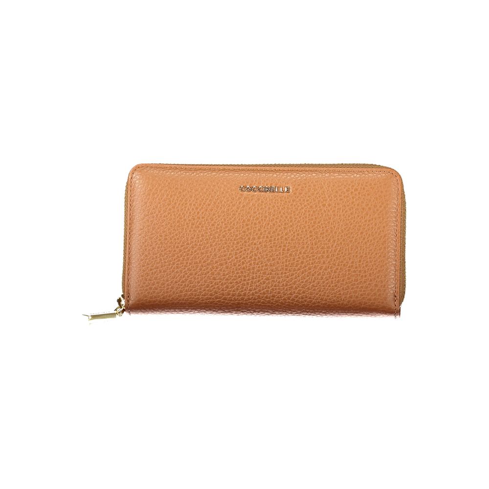 Brown Leather Women Wallet