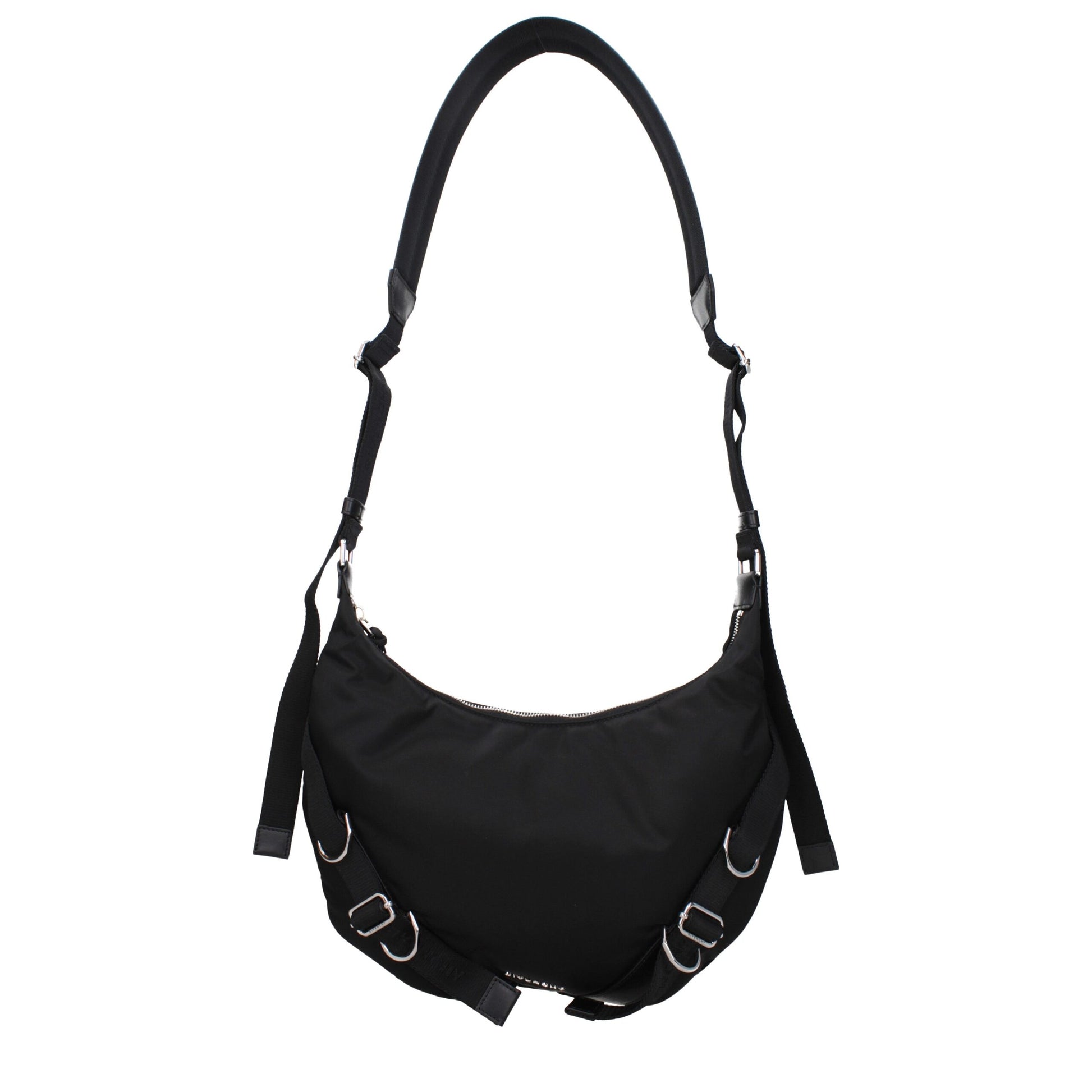 Black Nylon Crossbody Bag
