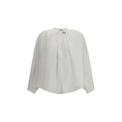 White Cotton Blouse