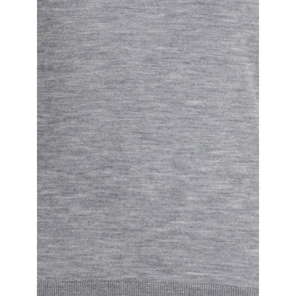 Gray Cashmere Turtleneck