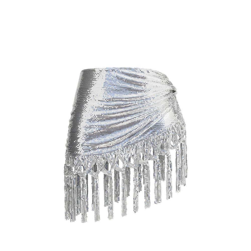 Silver Aluminum Regular Belt