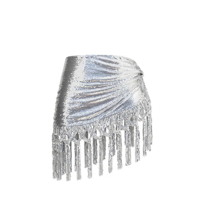 Silver Aluminum Regular Belt