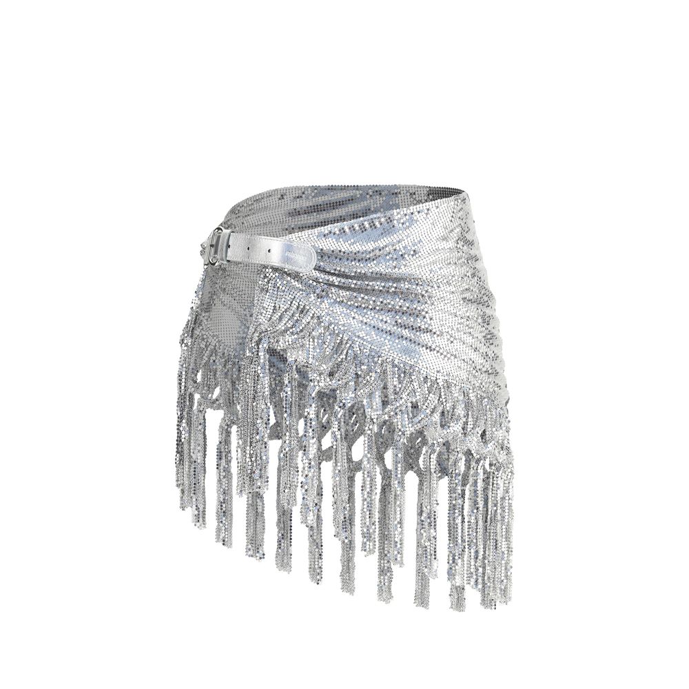 Silver Aluminum Regular Belt