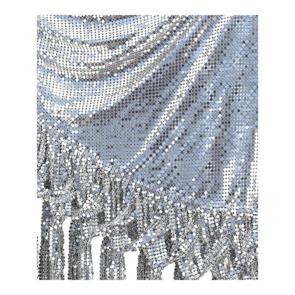 Silver Aluminum Regular Belt