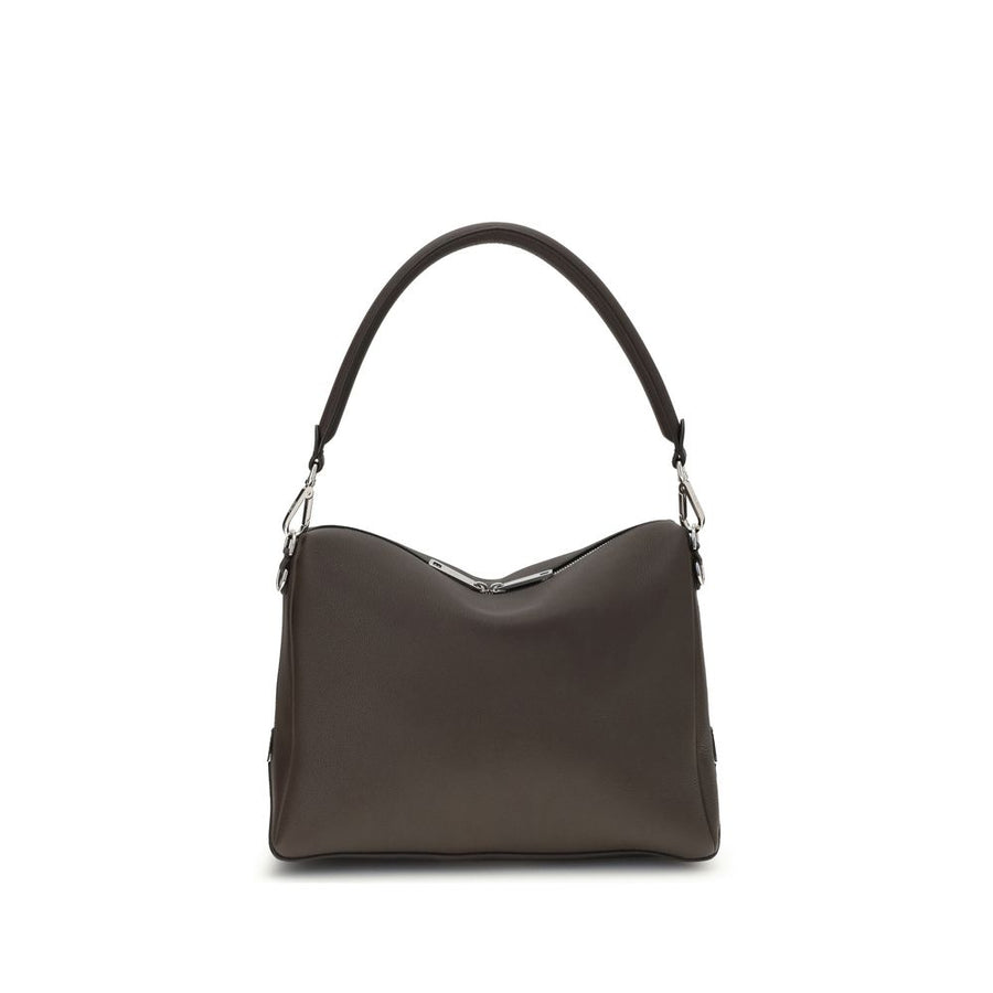 Brown Calf Leather Bos Taurus Shoulder Bag