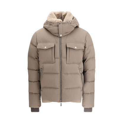 Beige Polyamide Parka