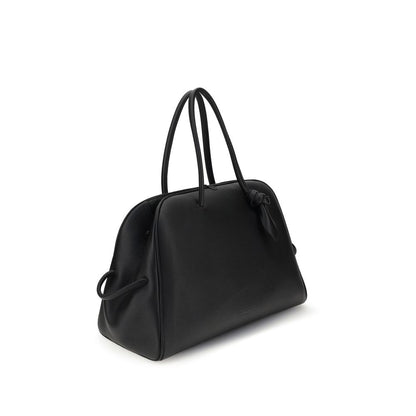 Black Calf Leather Bos Taurus Handbag