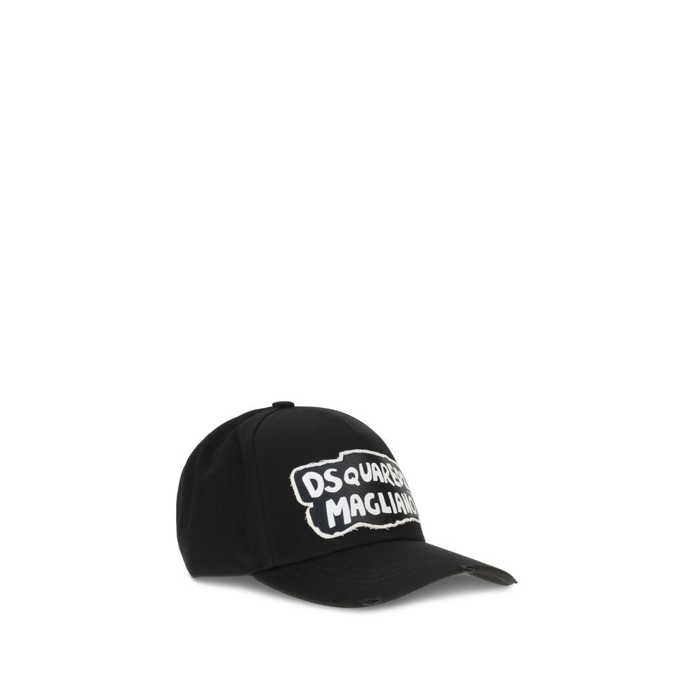 Black Cotton Cap (Baseball Hat)