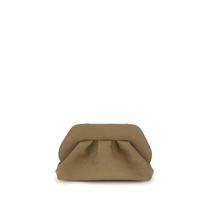 Beige Other Fibres Clutch Bag