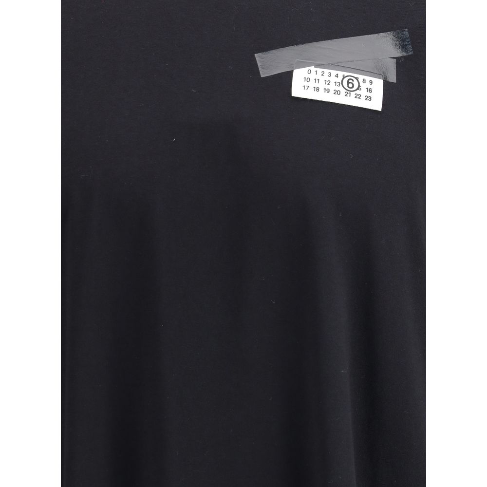 Black Cotton T-Shirt
