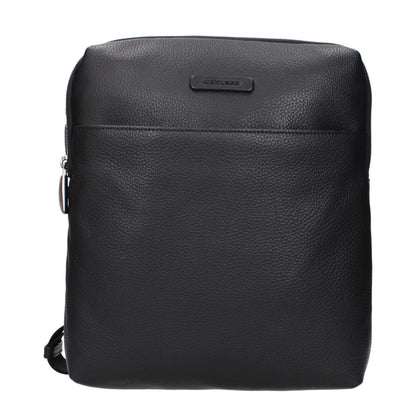 Black Leather Crossbody Bag