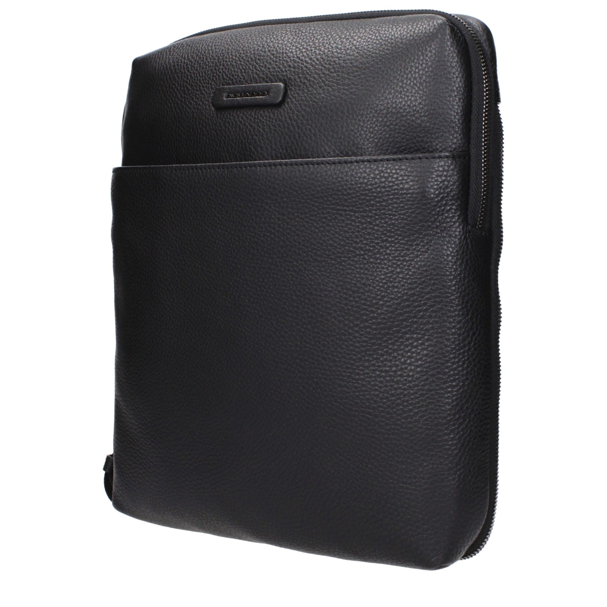 Black Leather Crossbody Bag