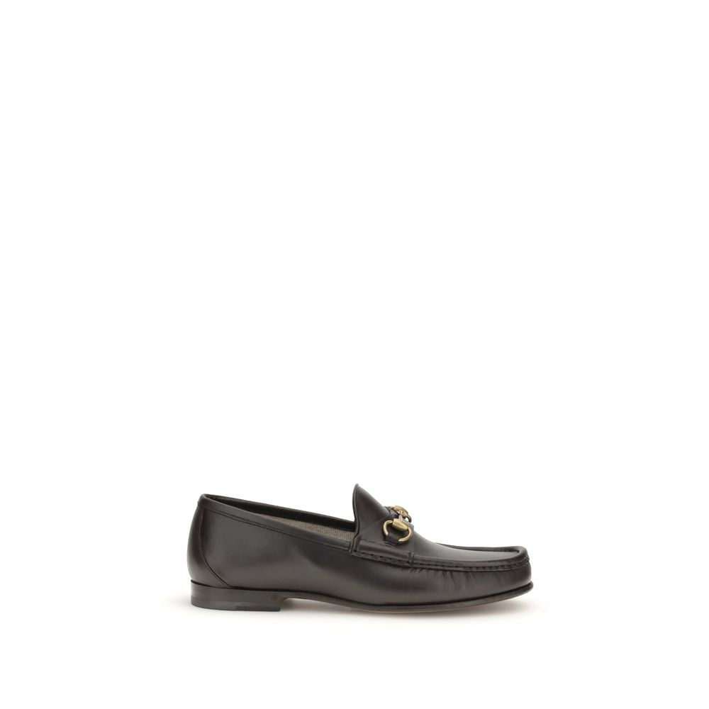 Brown Calf Leather Bos Taurus Slip-On Loafers