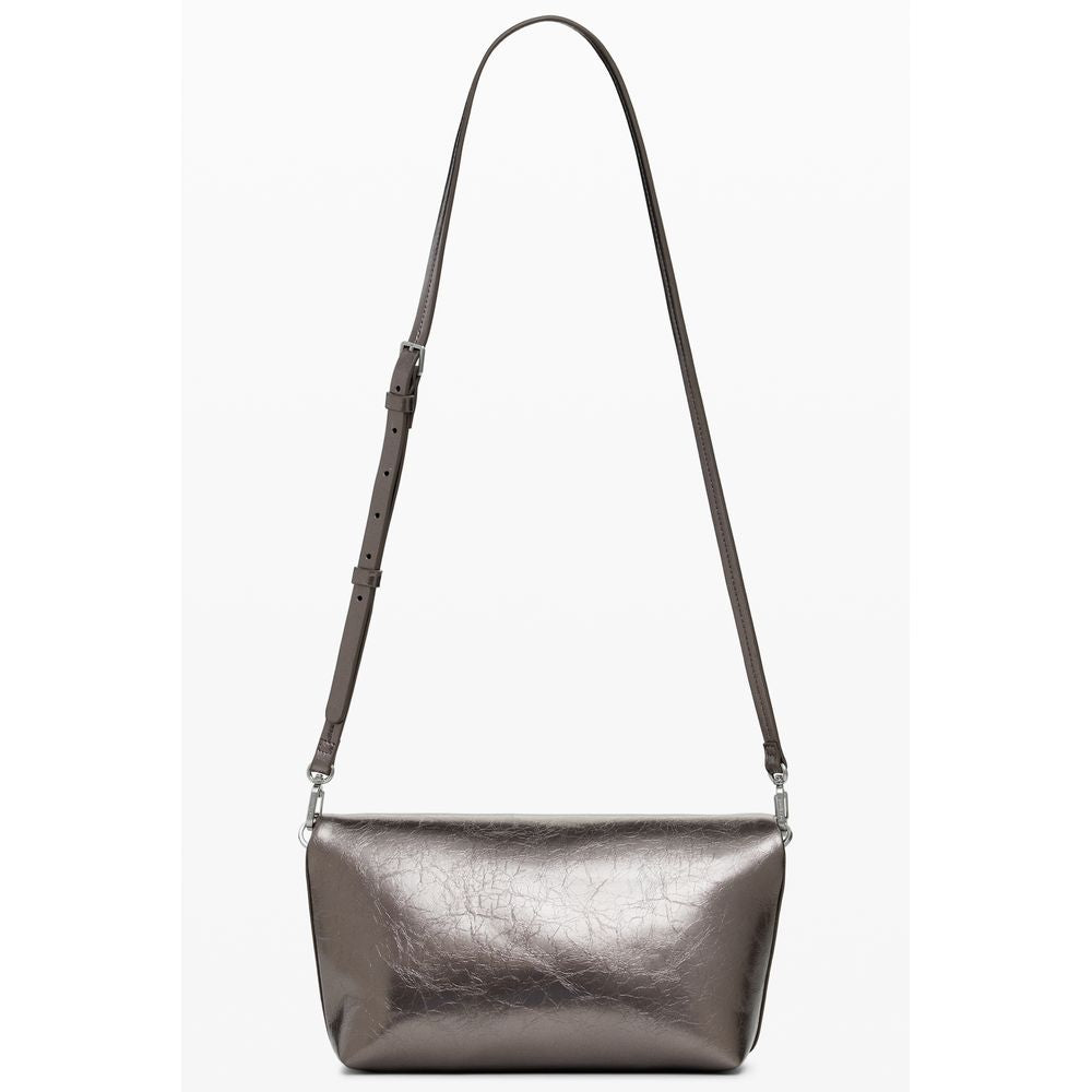 Bronze Polyethylene Women Handbag