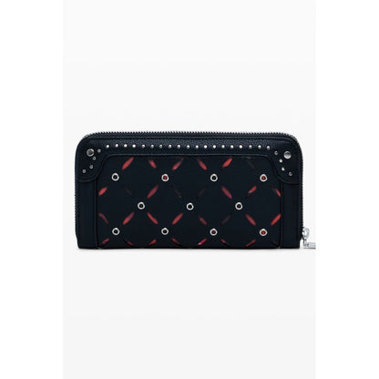 Black Polyethylene Women Wallet