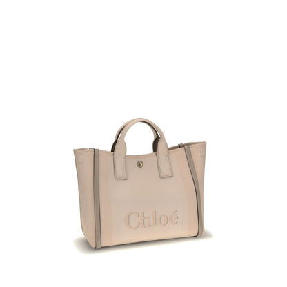 Beige Cotton Handbag