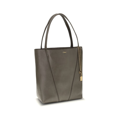 Gray Calf Leather Bos Taurus Shoulder Bag