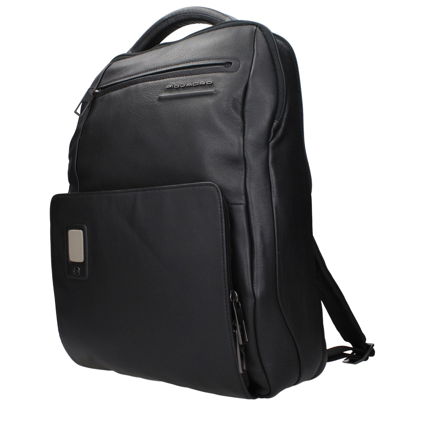 Black Leather Backpack