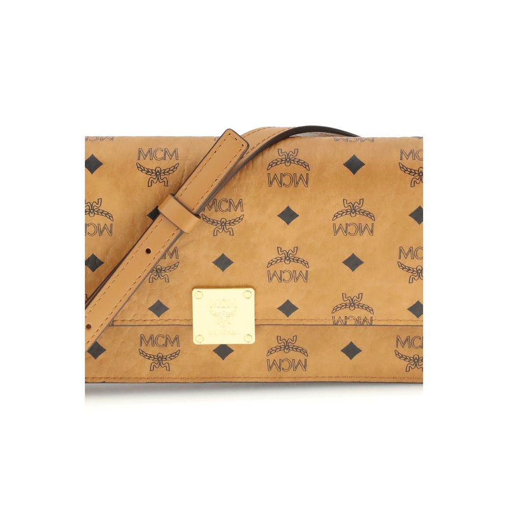 Beige Fabric Wallet