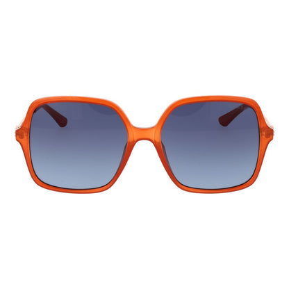 Orange Plastic Sunglasses