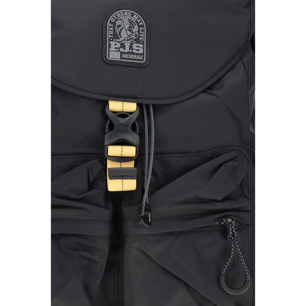 Black Nylon Backpack