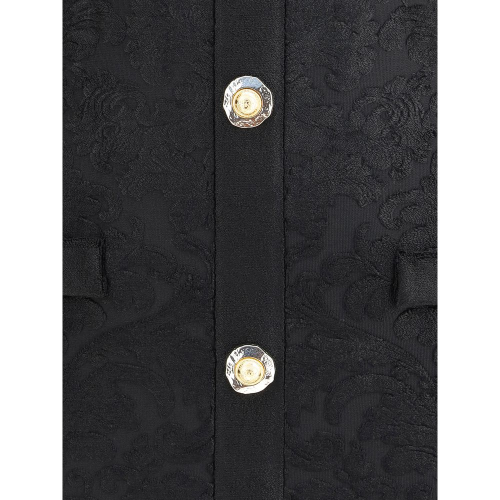 Black Viscose Cocktail Dress