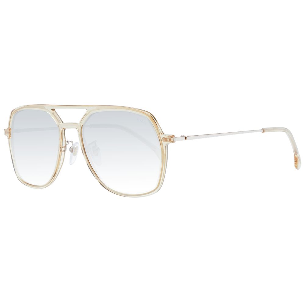Beige Acetate & Plastic Sunglasses