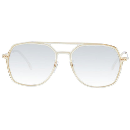 Beige Acetate & Plastic Sunglasses