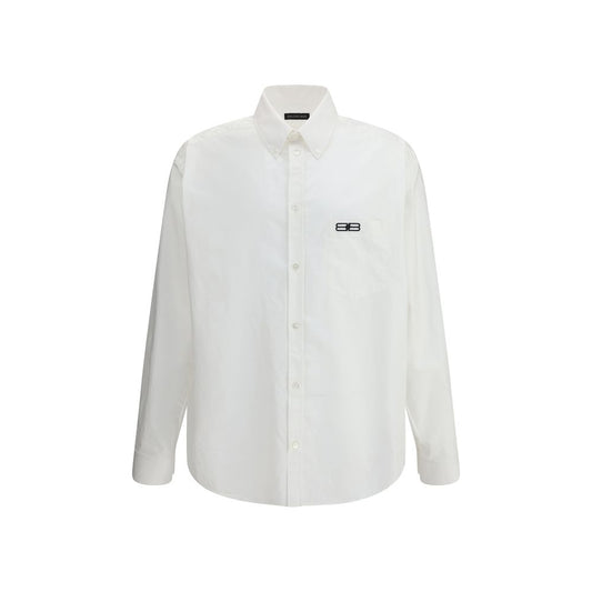White Cotton Dress Shirt