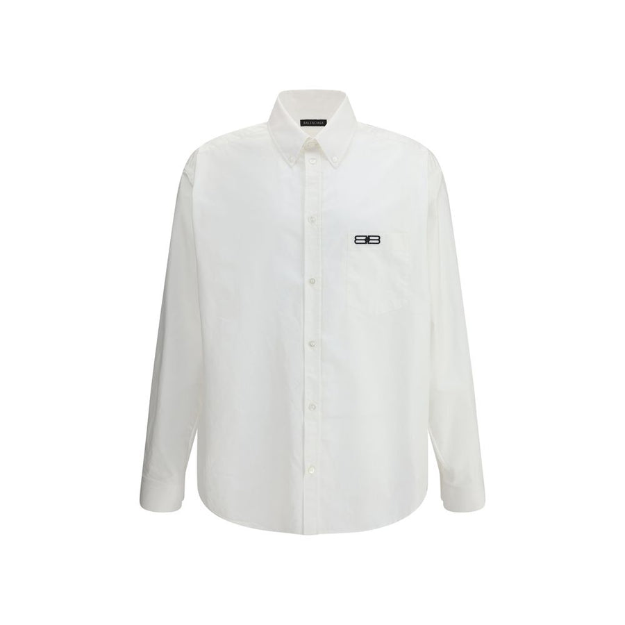 White Cotton Dress Shirt