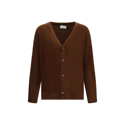 Brown Cashmere Cardigan