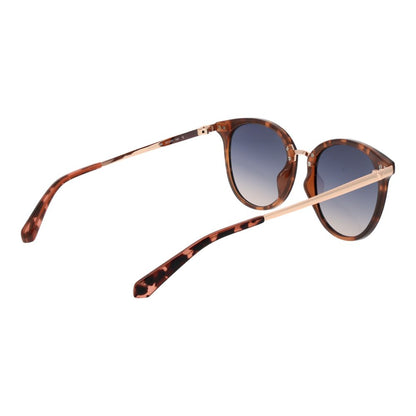 Brown Stainless Steel Sunglasses