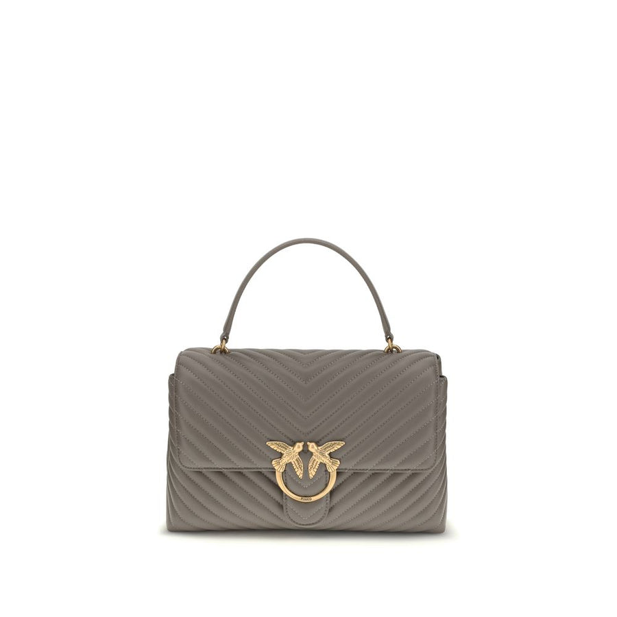 Gray Calf Leather Bos Taurus Handbag