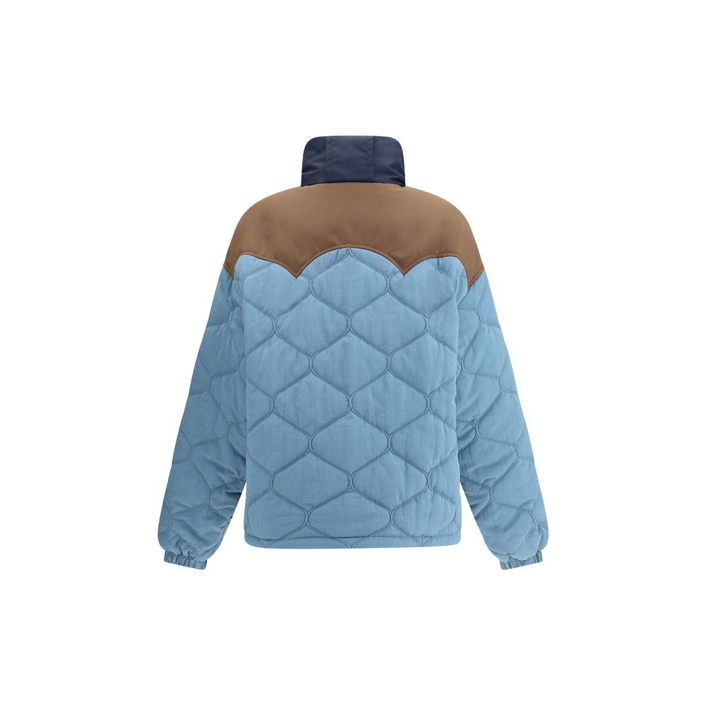 Light Blue Polyamide Coat